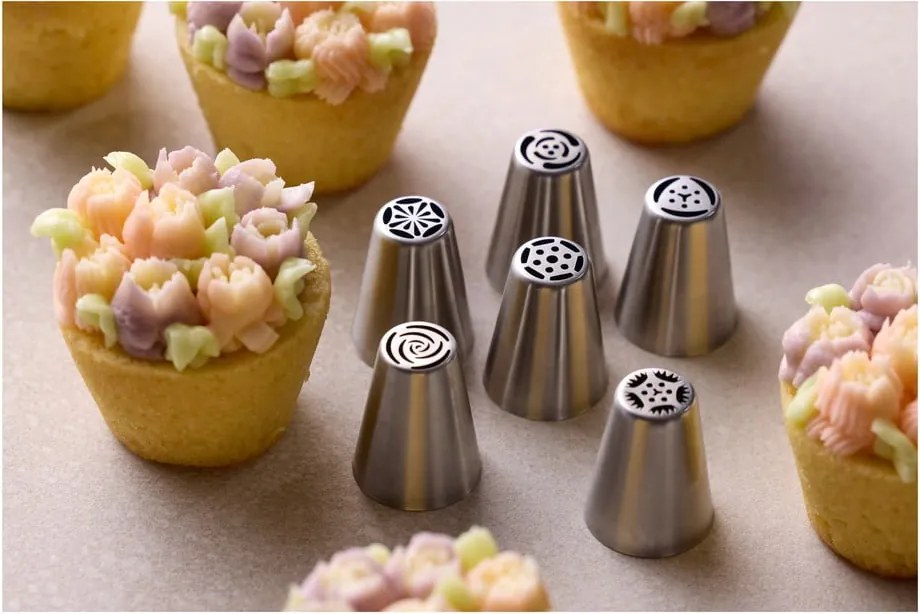 Set di beccucci per la decorazione 7 pz Flower - Blomsterbergs