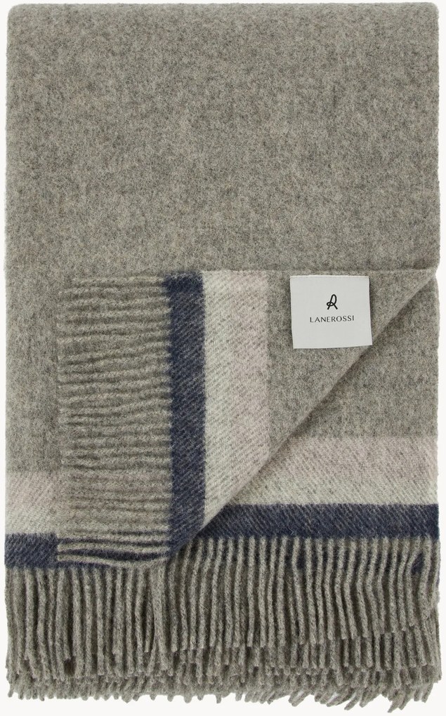 Plaid in lana vergine Madison