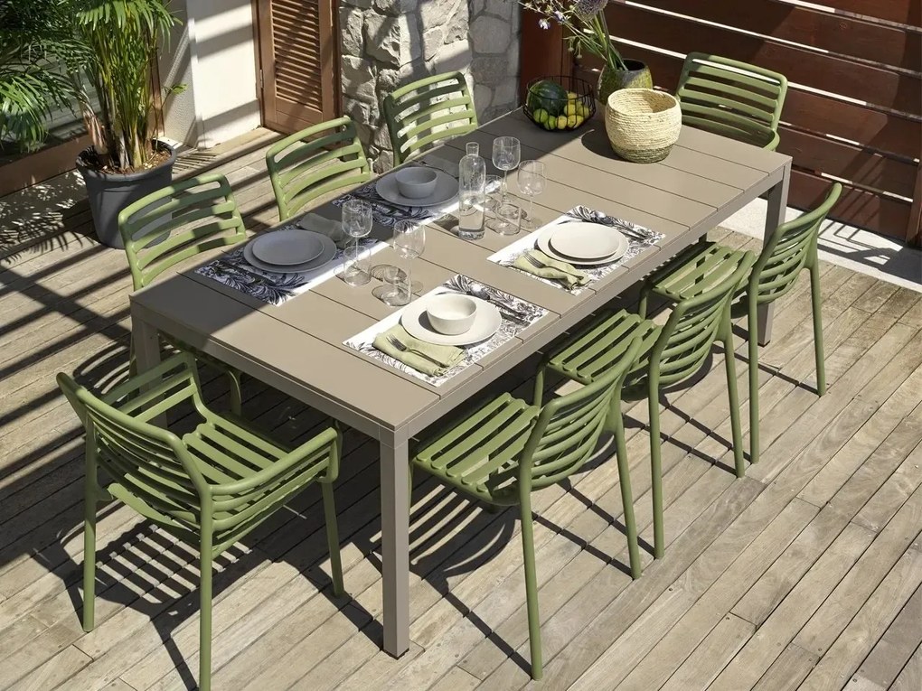 Dining set rio alu 140 doga