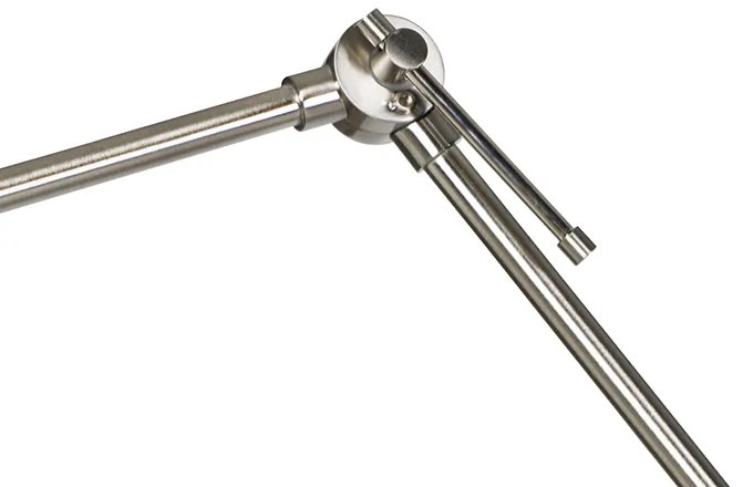 Lampada da terra moderna in acciaio regolabile - Editor