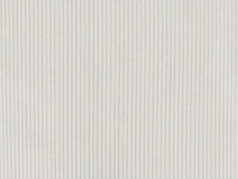 Poltrona in velluto a coste bianco Vigor - Leitmotiv