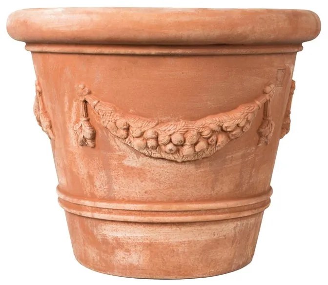 Vaso per piante e fiori PR111/120 in terracotta terracotta H 110 cm L 120 x P 120 cm