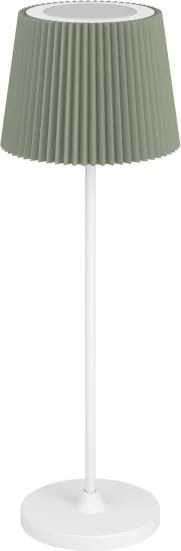 Eglo 75933 - Lampada da tavolo LED dimmerabile ricaricabile LEONERO LED/3,8W/5V 2000 mAh bianco/verde