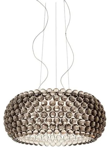 Caboche Plus LED Grande Lampada a Sospensione Grigio - Foscarini