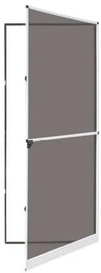 Zanzariera Per Porta A Battente 1 Anta 100x240 Telaio Alluminio Bianco Sangiorgio