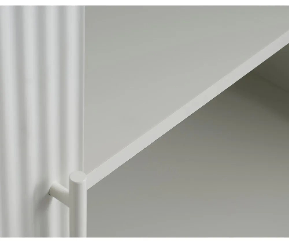 Cassettiera grigia 160x75x45 cm Palma – Unique Furniture