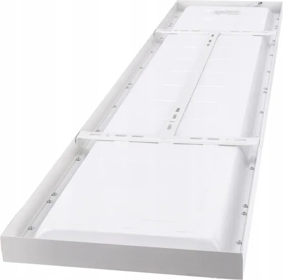 Pannello LED a montaggio superficiale 60 W, 230 V, 30 x 120 cm, bianco