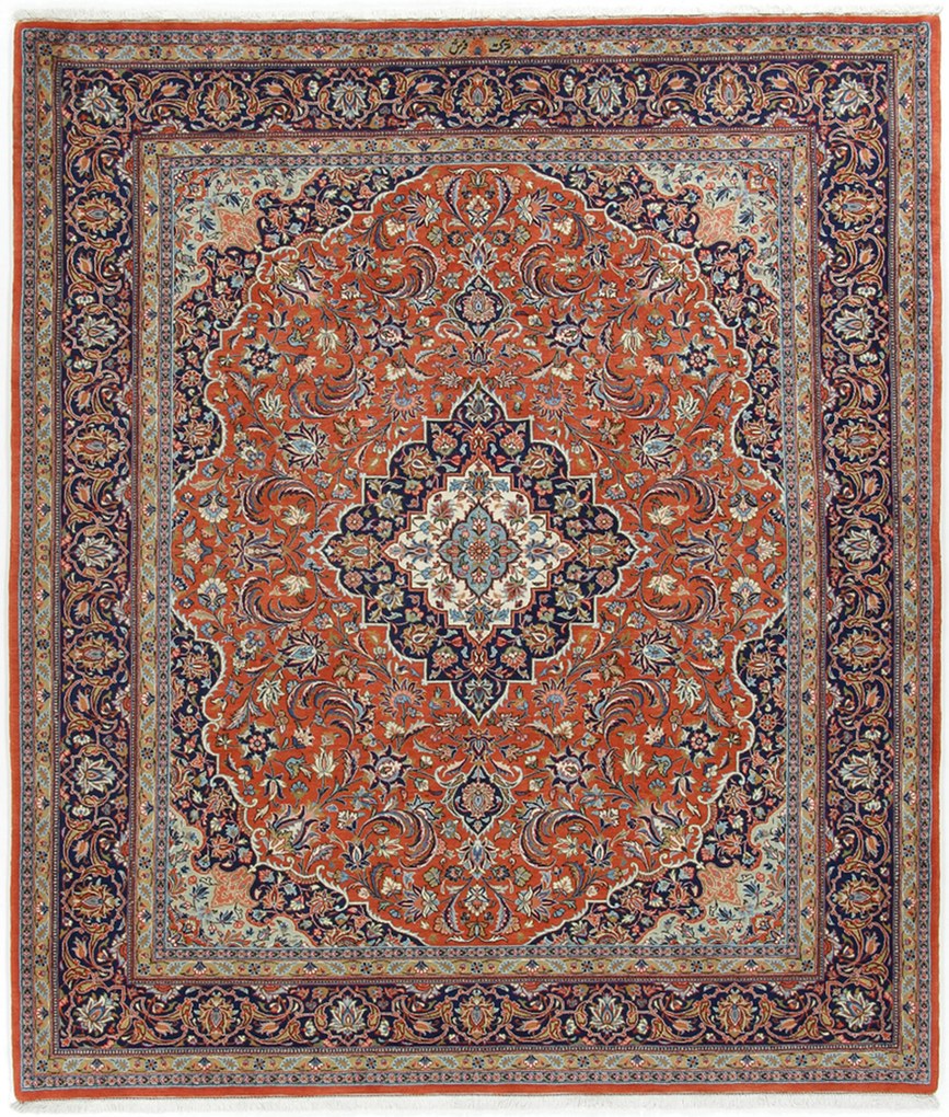 Sarouk Tappeto 210 x 250 (Iran) Annodato A Mano