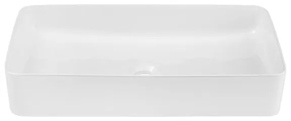 COMAD UM-6275 SLIM 60 BIANCO DP - Lavabo da appoggio SLIM 61x34 cm bianco lucido