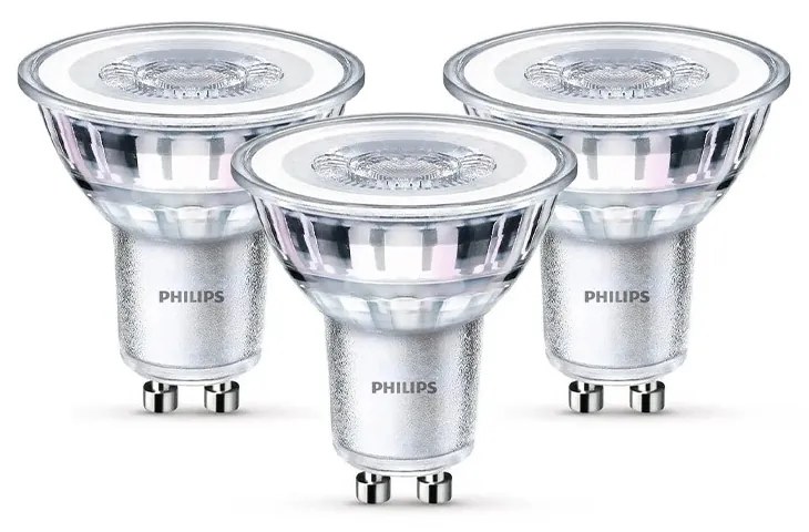 Philips - 3-pack Lampadina LED 4,6W GU10