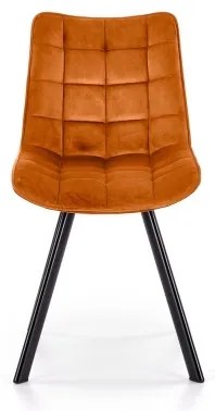 Sedia da pranzo COMORO, 1 pezzo, marrone cannella