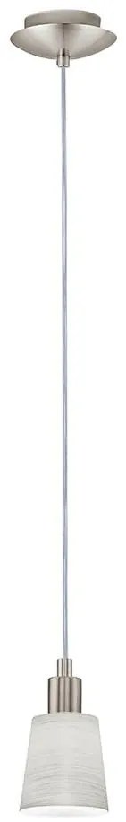 Eglo - Lampadario LED a sospensione con filo MY CHOICE 1xE14/4W/230V  cromo/color crema