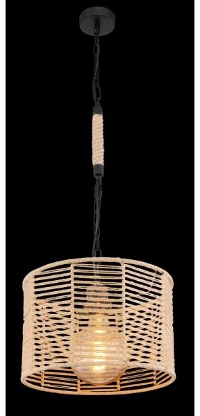 Globo 15672H - Lampadario su catena HALIA 1xE27/60W/230V