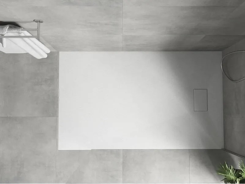 Mexen Hugo piatto doccia rettangolare SMC 150 x 80 cm, bianco - 42108015