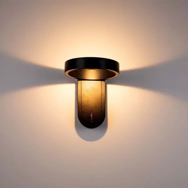 Lampada da parete LED 5W 230V 3000K/4000K nero