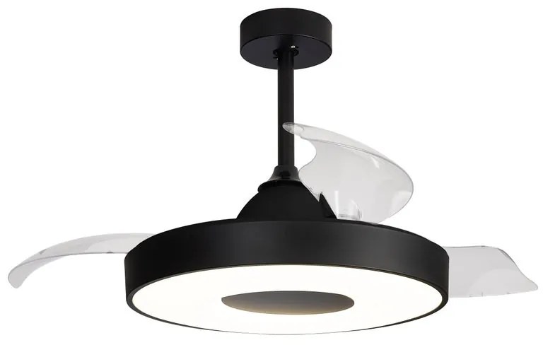 Ventilatore da soffitto Coin nero , D. 50 cm MANTRA