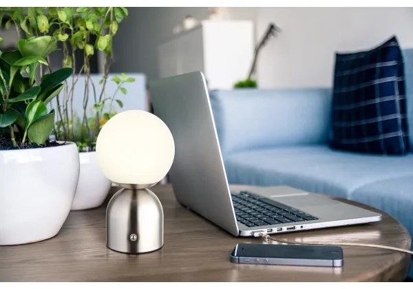 Globo 21006N - Lampada da tavolo LED dimmerabile con funzione Touch JULSY LED/2,5W/3,7V