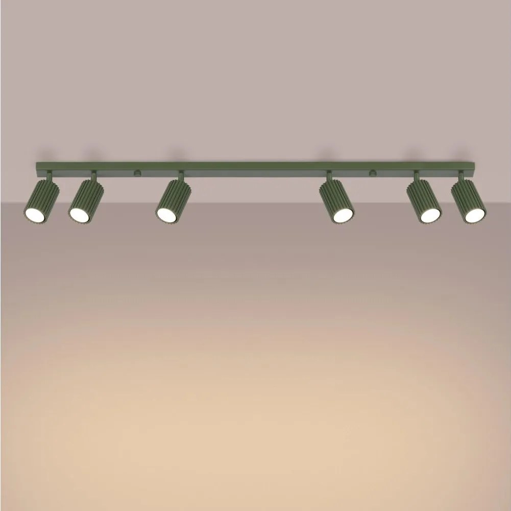 Brilagi - Faretto LED CRESTO 6xGU10/10W/230V verde