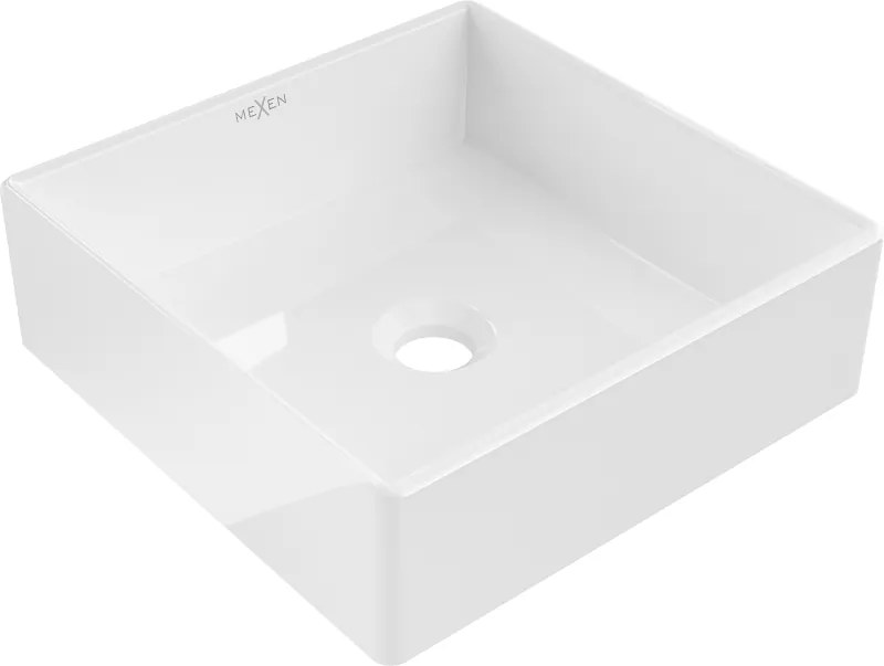 Mexen Goya lavabo da appoggio 35 x 35 cm, bianco - 22183500