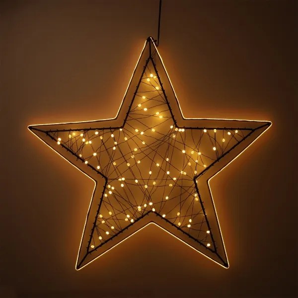 Brilagi - Decorazione natalizia a LED per esterni LED/2,6W/230V IP44 47x45 cm stella