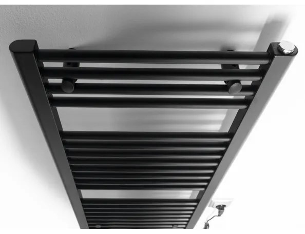 Aqualine - Radiatore elettrico da bagno DIRECT-E 300W/230V 96 cm opaco nero