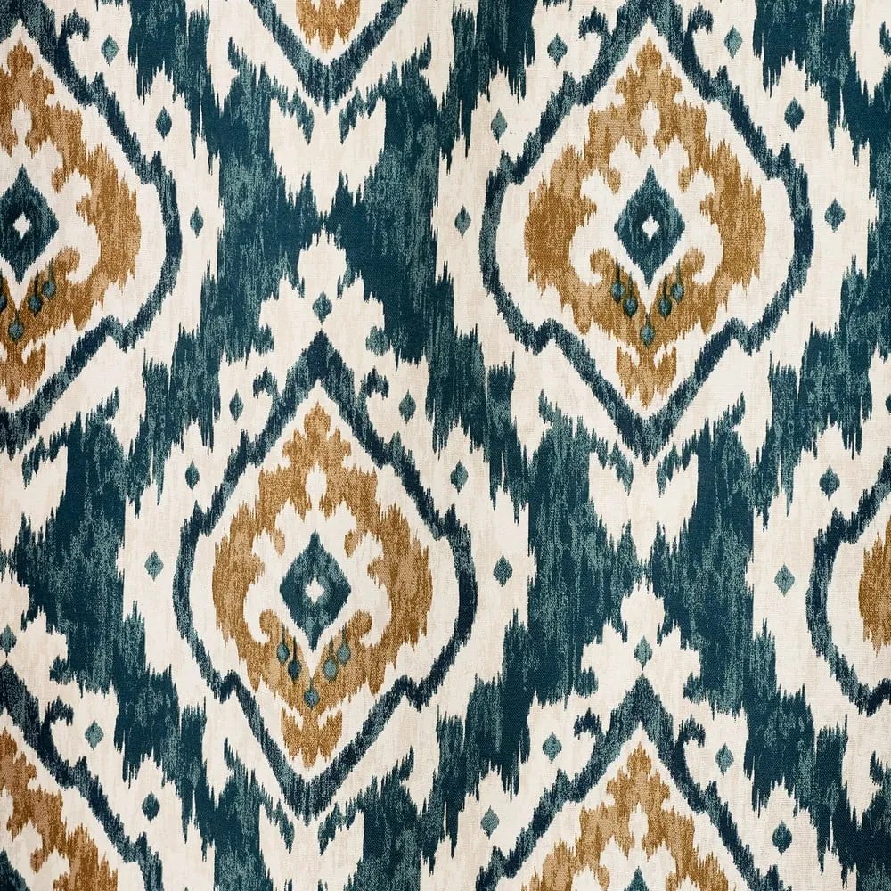 Tende in set blu 2 pz 168x183 cm Suri Geo – Pineapple Elephant