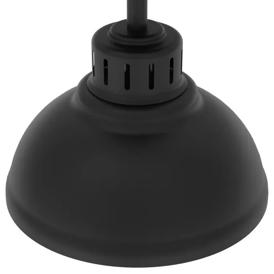 Lampadario a plafone SVEN 1xE27/15W/230V nero