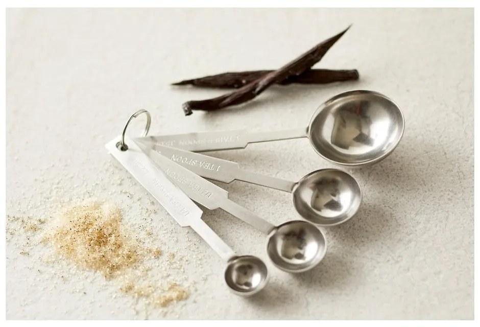 Set di 4 misurini in acciaio - Blomsterbergs