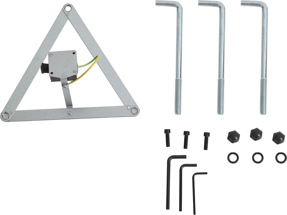 Lanterna da esterno classica nera con oro antico 200cm 2 luci IP44 - Daphne