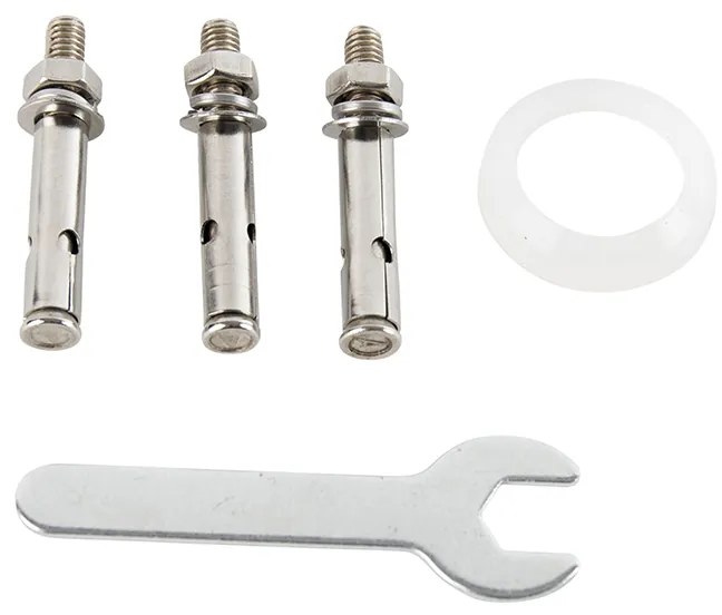 Lampada da terra per esterni nera 65 cm - Mushroom