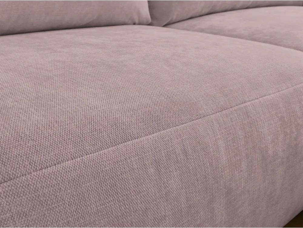 Divano angolare in rosa chiaro Aden – Bobochic Paris