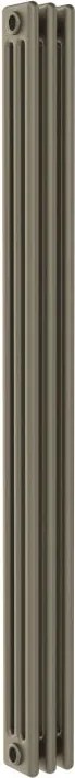 Termosifone in acciaio tubolare 3 colonne 3 elementi interasse 1735 mm ERCOS Comby fango
