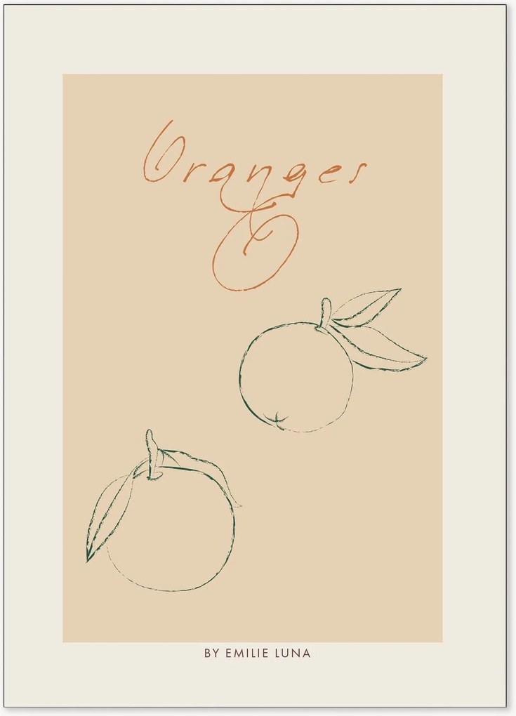 Poster Oranges 01