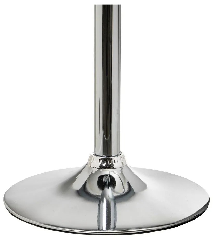 Set di sedie da bar nera in imbottito con altezza regolabile 2 pz (altezza della seduta 73 cm) – Casa Selección