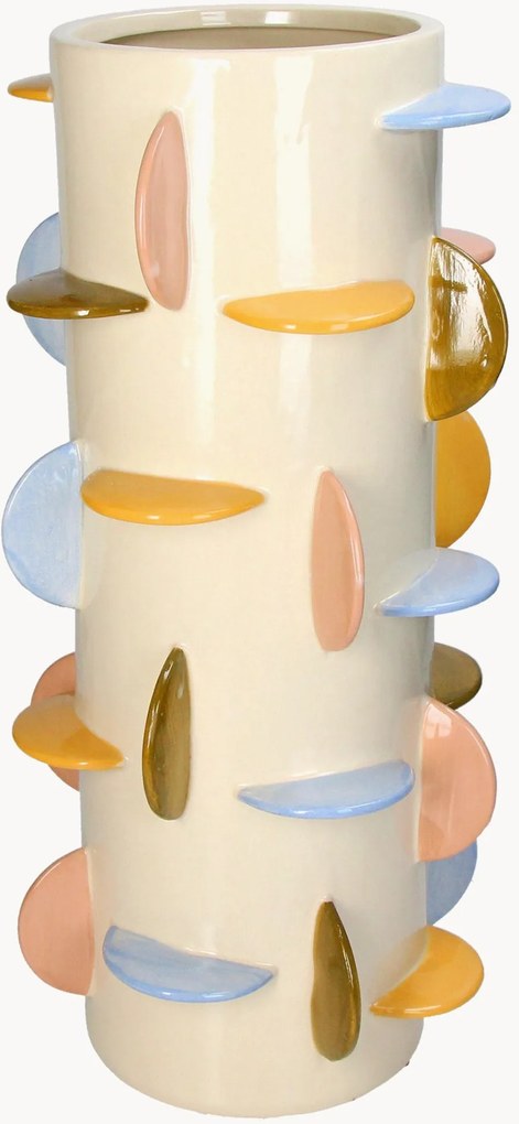 Vaso in gres Disks, alt. 46 cm