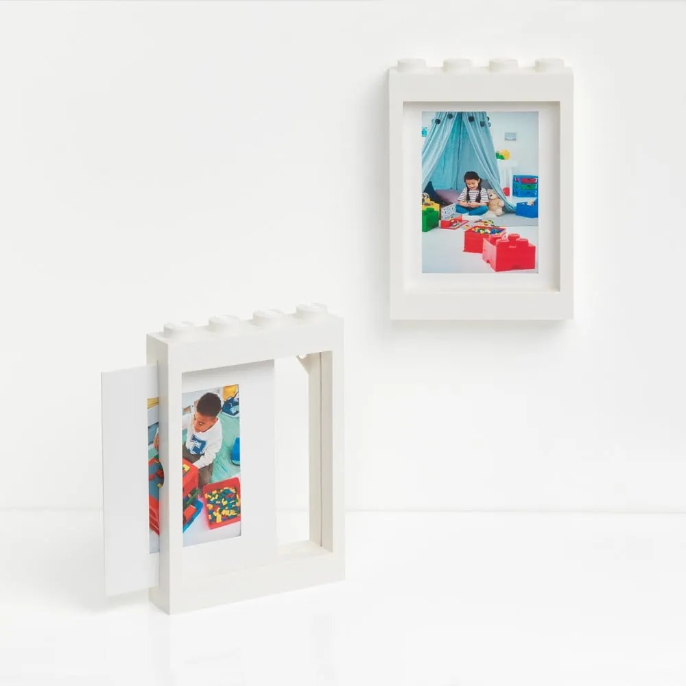Cornice fotografica bianca , 19,3 x 26,8 cm - LEGO®