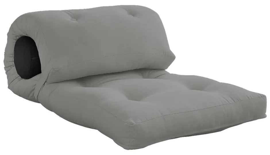 Materasso futon grigio 70x200 cm Wrap Grey/Dark Grey - Karup Design