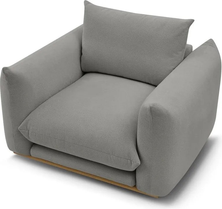 Poltrona grigia Ernest – Bobochic Paris