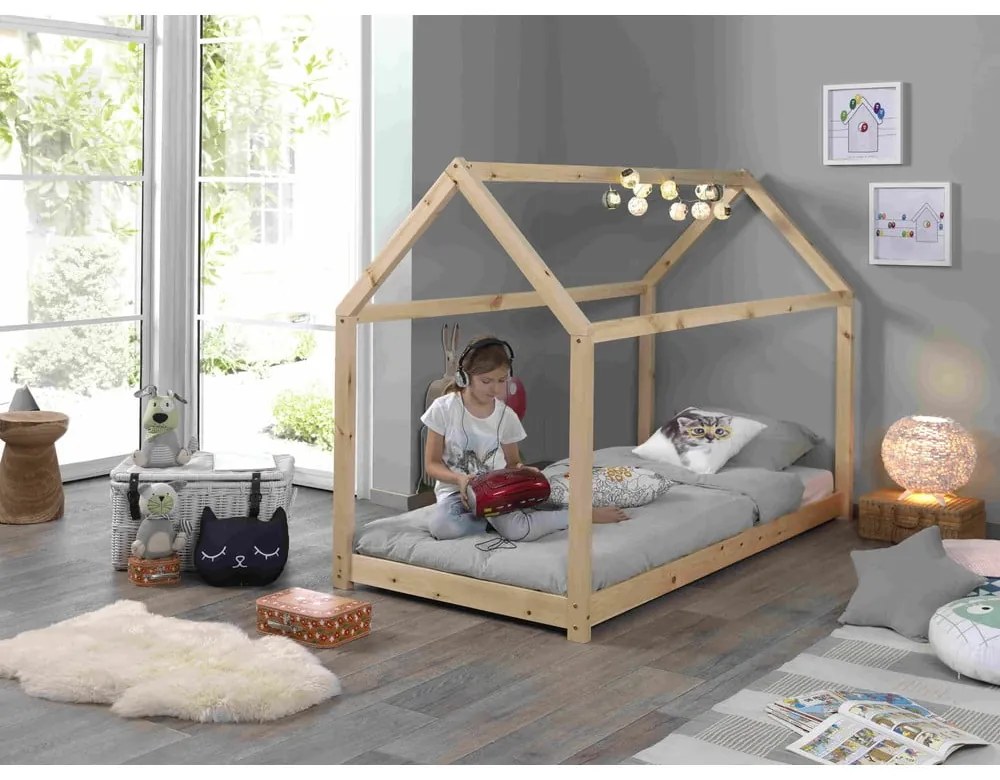 Letto per bambini , 90 x 200 cm Cabane - Vipack