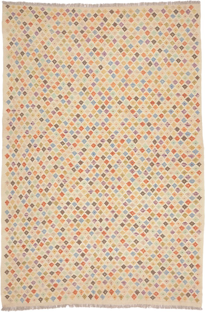 Kilim Tappeto orientale 200x300 (Afghanistan) Annodato A Mano