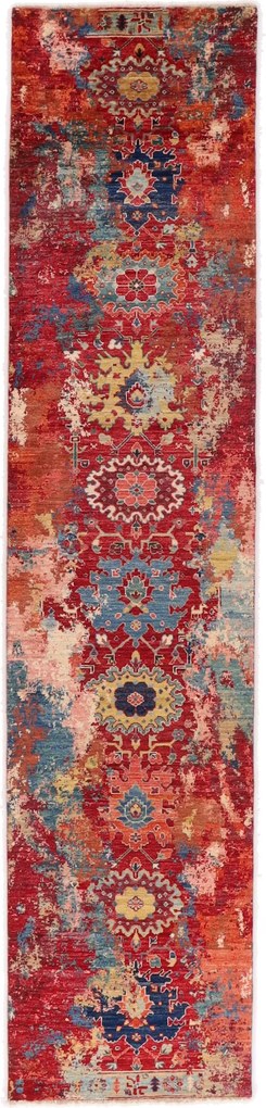 Mamluk Tappeto 80 x 350 (Afghanistan) Annodato A Mano