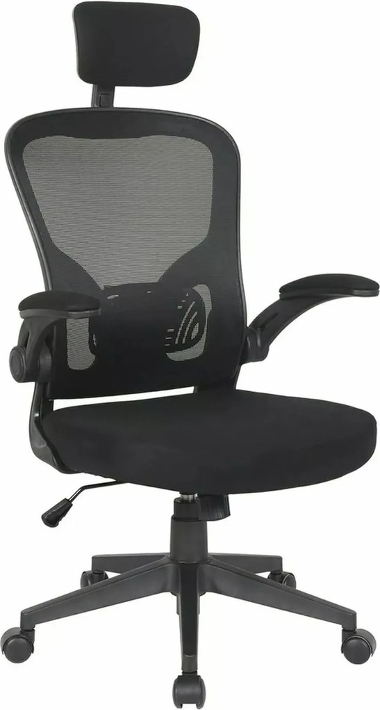 Sedia da ufficio Q-060 nera – 66x60x116 cm
