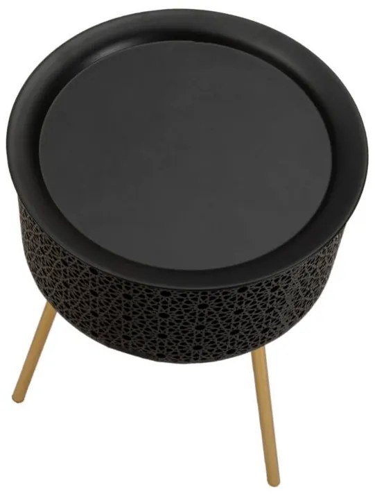 Tavolino Blacky Ø 35x50 cm