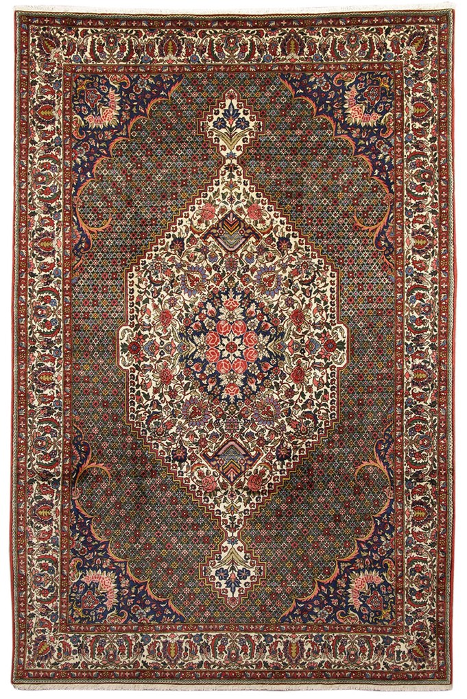 Bakhtiar Tappeto 200x300 (Iran) Annodato A Mano
