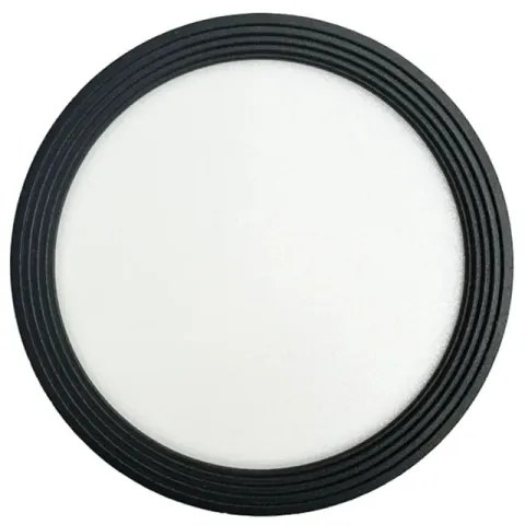 Faretto LED LED/17W/230V 4000K diametro 15 cm nero