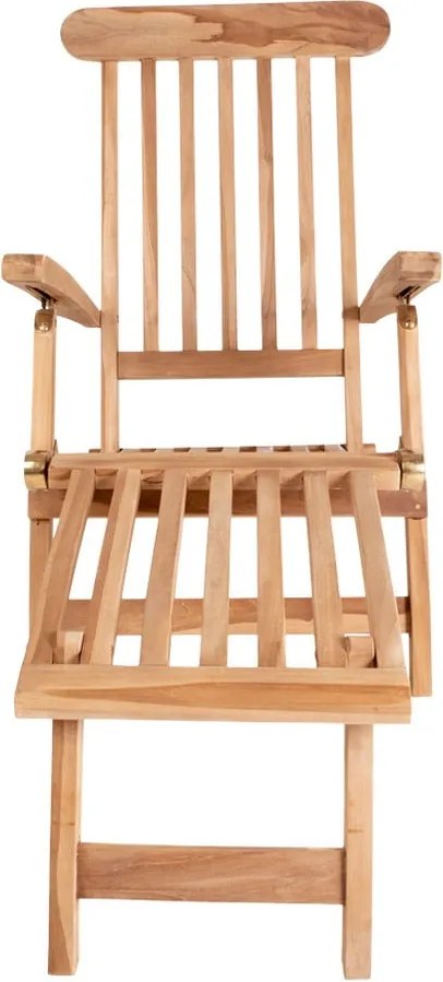 Sedia a sdraio in legno di teak Arrecife - House Nordic