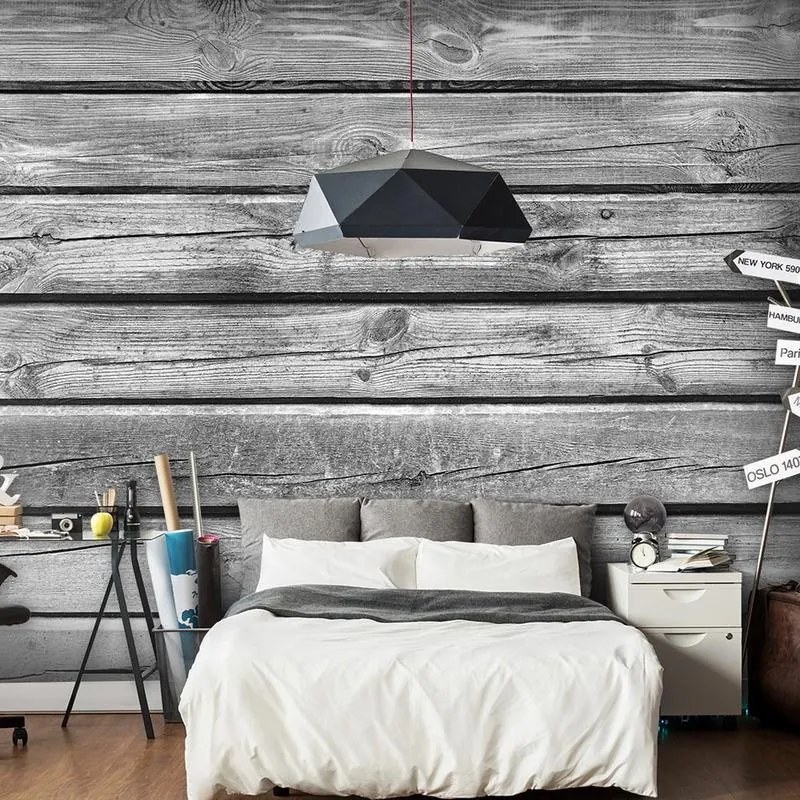 Fotomurale adesivo  Old Barn Wood  Larghezza x Altezza Home decor 392x280