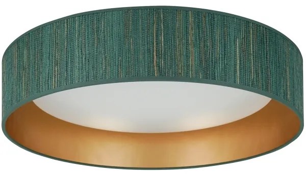 Brilagi - Lampada LED dimmerabile VEGAS SHINE LED/24W/230V verde/oro + telecomando