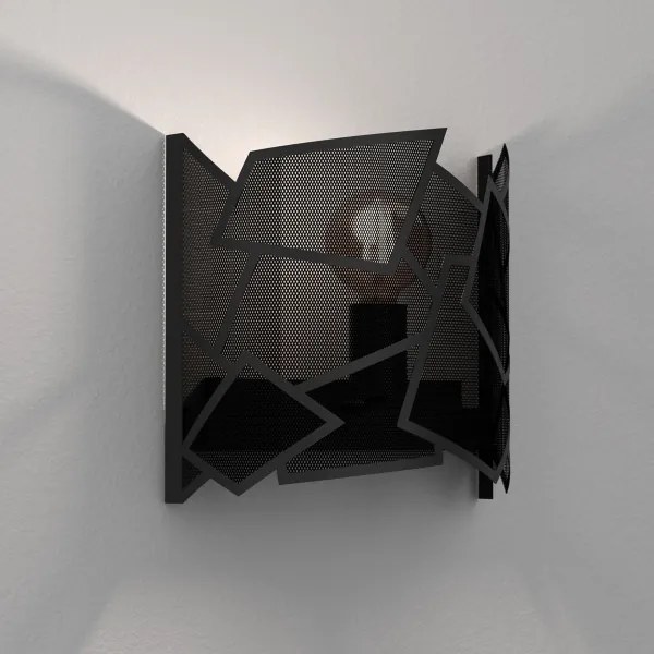 Applique CAMO 1xE27/15W/230V nero