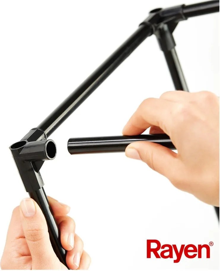 Armadio in tessuto grigio 105x161 cm - Rayen